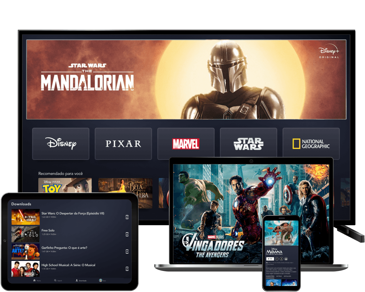 Imagem para TV, Computador, Tablet e Celular